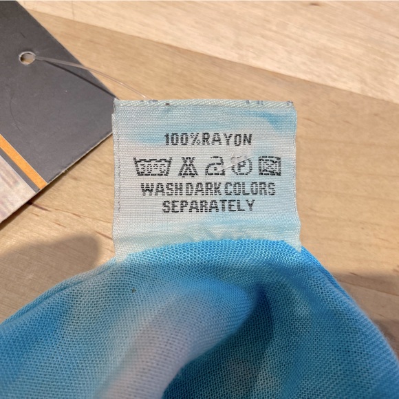 Hand painted tie dyed summer sleeveless dress one size fits all NWT NEW - Picture 4 of 10